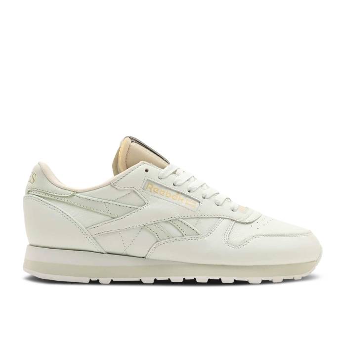 リーボック Reebok 【 Aries X Classic Leather \u0027Mystic\u0027s Shoe\u0027 Men Pale Aqua/Metallic Gold 】 古典派音楽 なめし革 メンズ アクア ゴールド