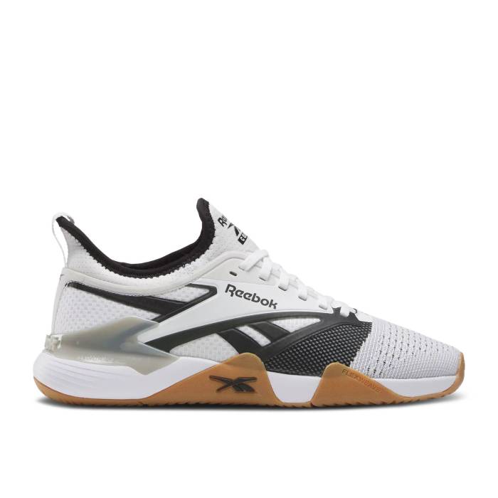 リーボック Reebok 【 Nano Court 'White Black Gum' Men White/Black/Grey 】 ナノ コート 黒色 ブラック メンズ 白色 ホワイト 黒色 ブラック 灰色 グレー