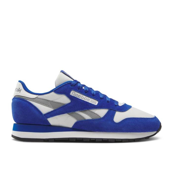 リーボック Reebok 【 Classic Leather 'Boundless Blue' Men Boundless Blue/Chalk/Grey 】 クラシック レザー メンズ 青色 ブルー 灰色 グレー