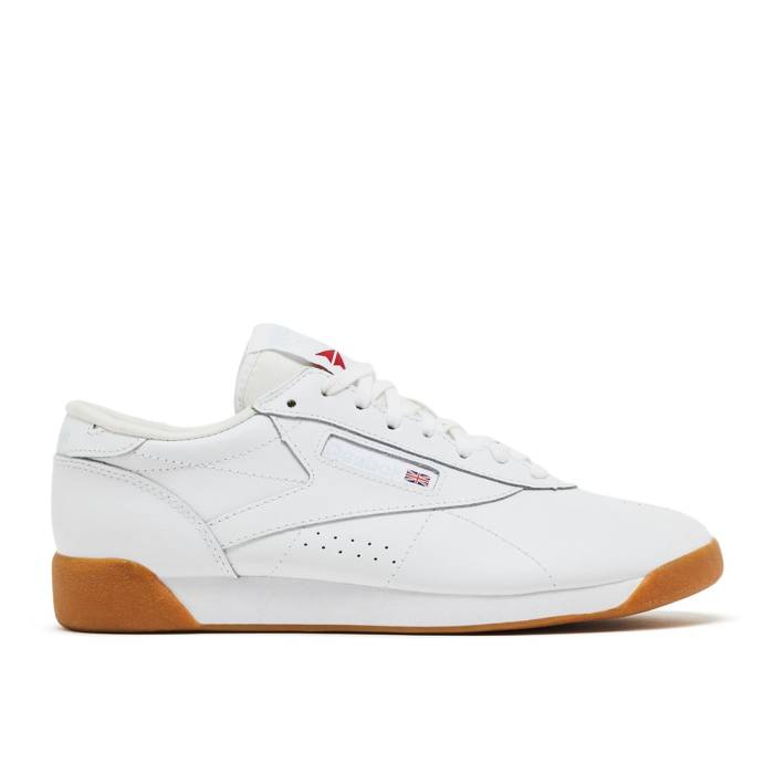 リーボック Reebok 【 Wmns Freestyle Low 'White Gum' Women White/Grey/Glass Blue 】 フリースタイル レディース 白色 ホワイト 灰色 グレー 青色 ブルー