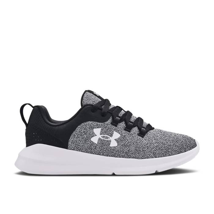 アンダーアーマー Under Armour 【 Wmns Essential 'Black White' Women Black/White 】 レディース 黒色 ブラック 白色 ホワイト