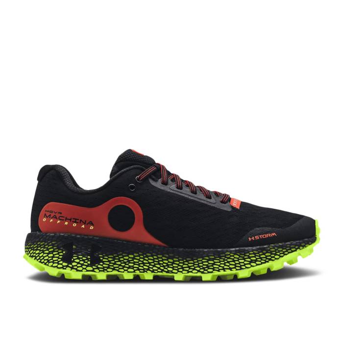 アンダーアーマー Under Armour 【 Hovr Machina Off Road \u0027Black High-Vis Yellow\u0027 Men Black/High-Vis Yellow 】 メンズ 黒いこと 黒いこと yellow 黄味がかった・黄色