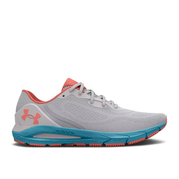 アンダーアーマー Under Armour 【 Wmns Hovr Sonic 5 \u0027Halo Grey Fresco Blue\u0027 Women Halo Grey/Fresco Blue 】 薄墨色 薄墨色 レディース 薄墨色 薄墨色 青み 青色