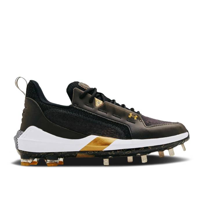 アンダーアーマー Under Armour 【 Harper 6 Low St Black Metallic Gold Men Black/Metallic Gold 】 メンズ 黒色 ブラック ゴールド