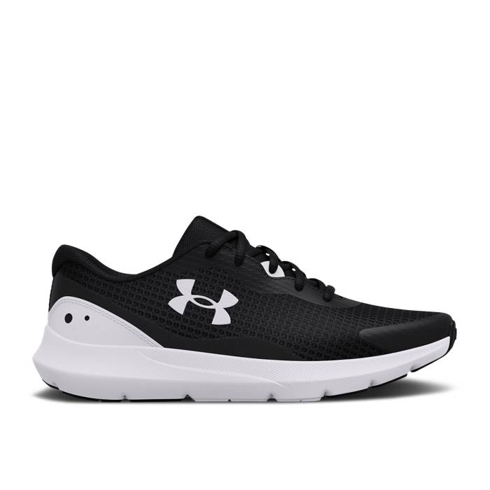 アンダーアーマー Under Armour 【 Wmns Surge 3 \u0027Black White\u0027 Women Black/White 】 レディース 黒いこと 黒いこと 白いこと 白いこと