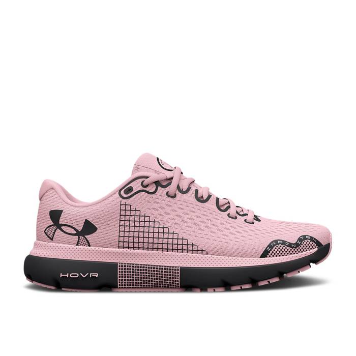 アンダーアーマー Under Armour 【 Wmns Hovr Infinite 4 \u0027Prime Pink\u0027 Women Prime Pink/Jet Grey 】 レディース pink サクラ色 薄墨色 薄墨色