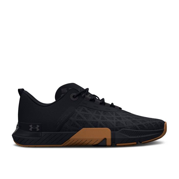 アンダーアーマー Under Armour 【 Tribase Reign 5 \u0027Black Gum\u0027 Men Black/Jet Grey 】 メンズ 黒いこと 黒いこと 薄墨色 薄墨色