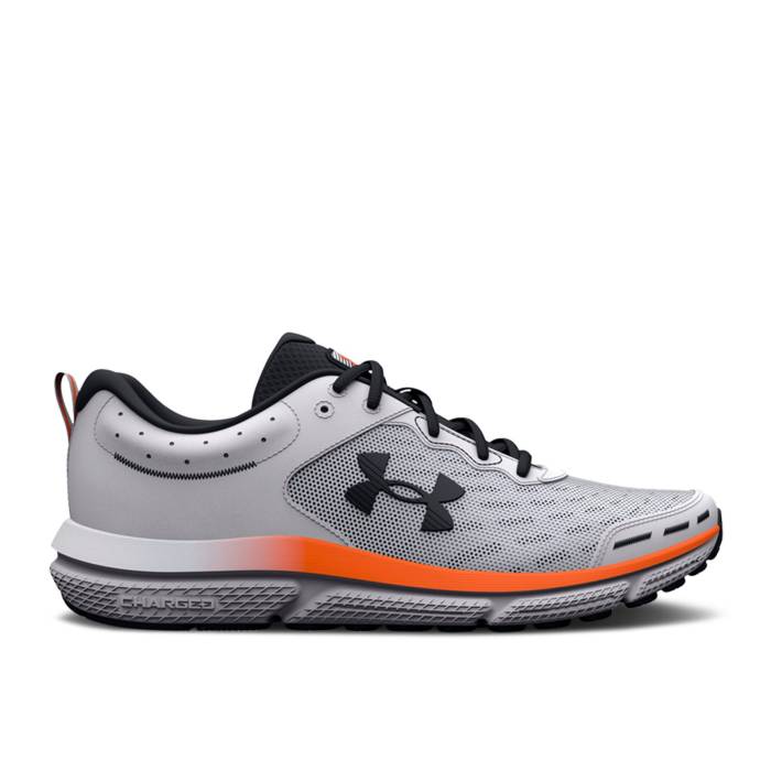 アンダーアーマー Under Armour 【 Charged Assert 10 \u0027White Black Orange\u0027 Men White/Black 】 黒いこと 黒いこと メンズ 白いこと 白いこと 黒いこと 黒いこと