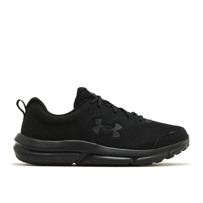アンダーアーマー Under Armour 【 Charged Assert 10 4E Wide \u0027Triple Black\u0027 Men Black 】 メンズ 黒いこと 黒いこと