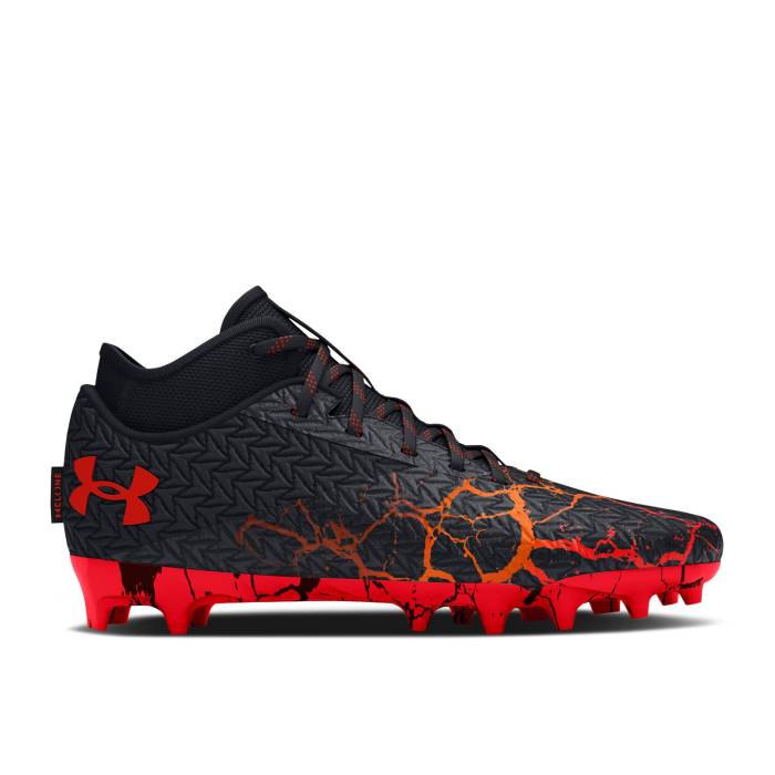 アンダーアーマー Under Armour 【 Spotlight 4 Mc 'All-America - Phoenix Fire' Men Black/Atomic/Phoenix Fire 】 フェニックス メンズ 黒色 ブラック フェニックス ファイア|スニケス