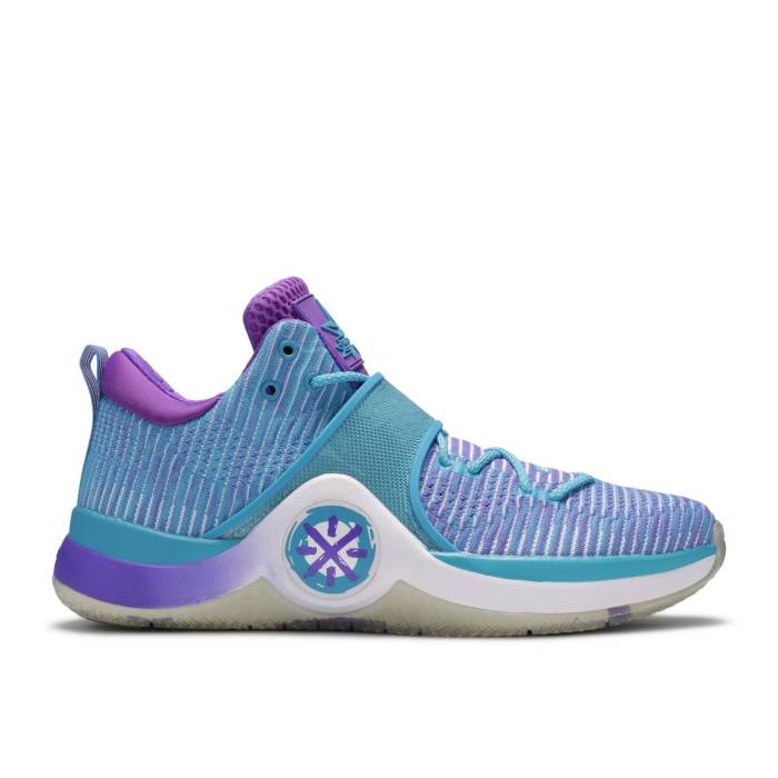 リーニン Li-Ning 【 Way Of Wade 6 'Art Basel' Men Blue/Purple-White 】 ウェイド メンズ 青色 ブルー|スニケス