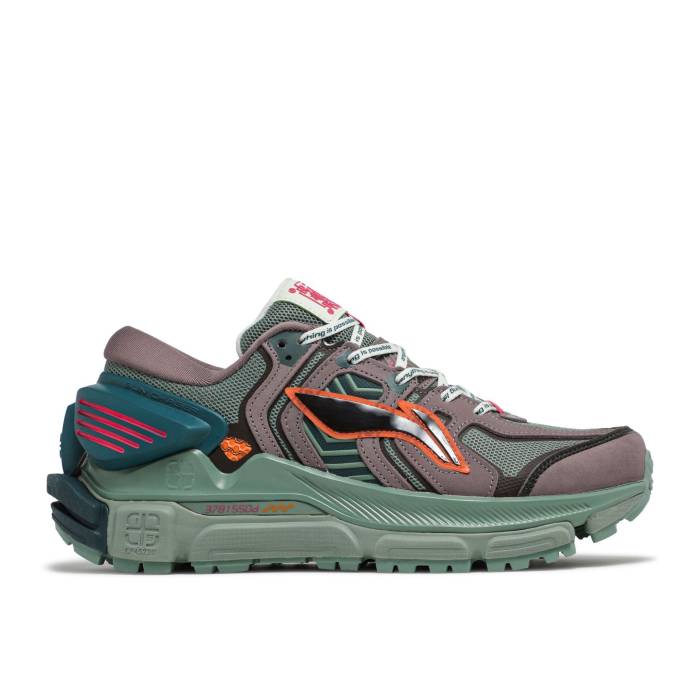 リーニン Li-Ning 【 Sun Chaser Green Purple Men Green/Purple 】 メンズ green 緑・グリーン Purple 紫・パープル