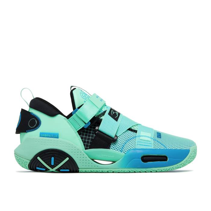 リーニン Li-Ning 【 Wade All City 9 V2 'Neon Azure Green' Men Neon Azure Green 】 ウェイド シティ アズール メンズ アズール green 緑・グリーン