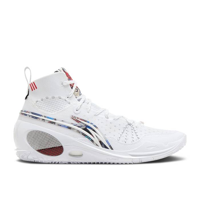 リーニン Li-Ning 【 Way Of Wade 808 3 Ultra V2 \u0027Tour\u0027 Men Standard White 】 ウェイド ultra ウルトラ メンズ standard 標準尺度 白いこと 白いこと