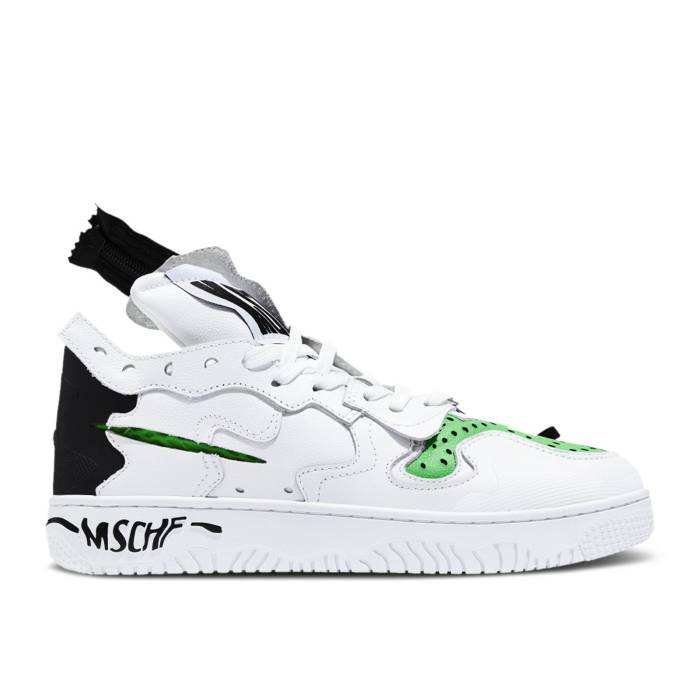 Mschf 【 Super Normal \u0027Acronym 銀\u0027 Men White/Black/Green 】 メンズ 白いこと 白いこと 黒いこと 黒いこと green 緑・緑であること
