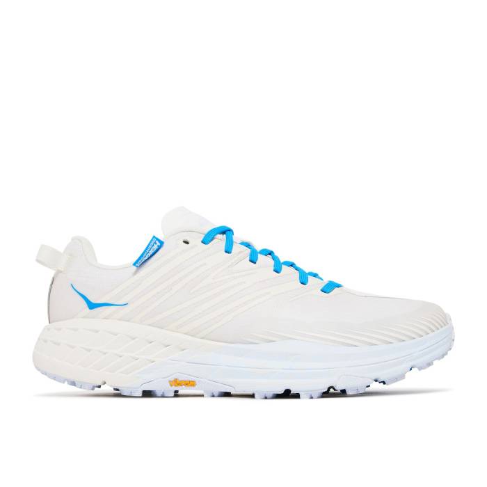Hoka 【 Thisisneverthat X Speedgoat 4 'Marshmallow Cyan' Men Marshmallow/Cyan Blue 】 メンズ シアン 青色 ブルー