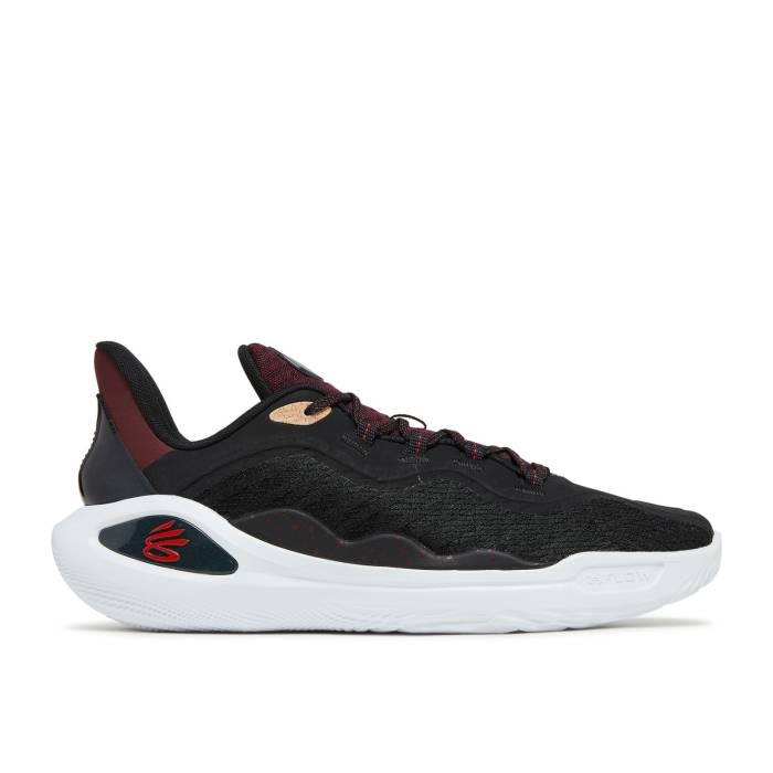 Curry Brand 【 Curry Flow 11 Domaine Men Black/Jet Grey/Red 】 カリー フローレス メンズ 黒色 ブラック 灰色 グレー Red 赤・レッド