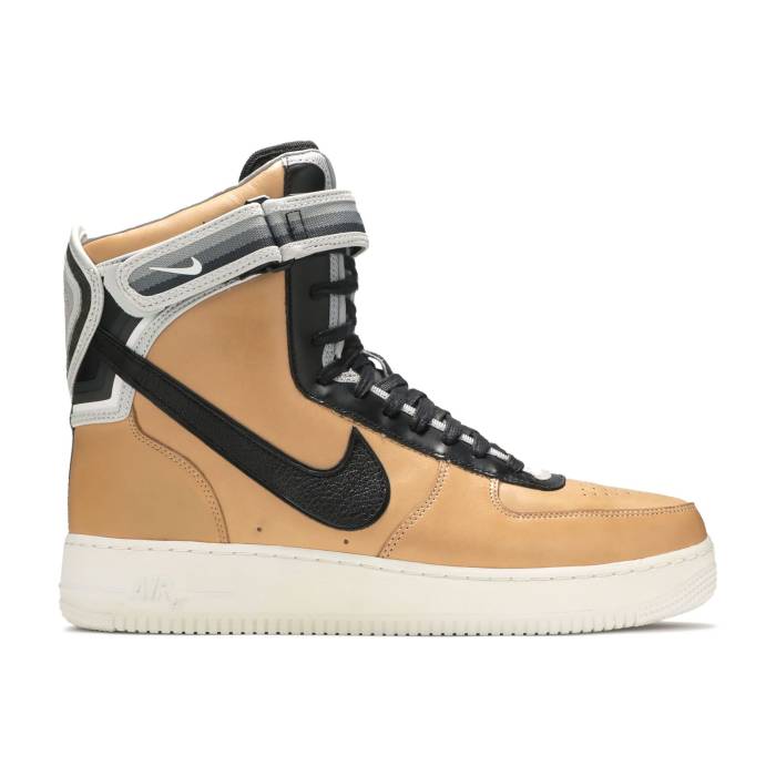 ナイキ Nike 【 Riccardo Tisci X Air Force 1 High Sp \u0027Vachetta Tan\u0027 Men Vachetta Tan/Black 】 御機嫌 メンズ 黒いこと 黒いこと