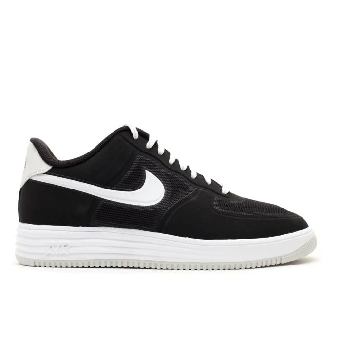 ナイキ Nike 【 Lunar Force 1 Fuse Nrg \u0027Bearbrick\u0027 Men Black/White-Neutral Grey 】 ルーナー・ルナー メンズ 黒いこと 黒いこと 薄墨色 薄墨色