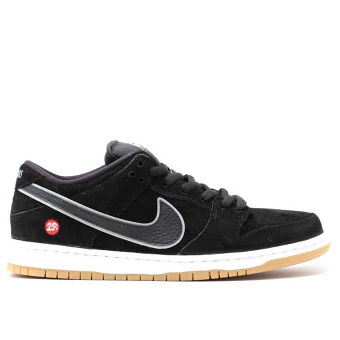 ナイキ Nike 【 Dunk Low Premium Sb \u0027Quartersnacks\u0027 Men Black/Black-Reflect Silver 】 ダンク Premium 割り増し金 エスビー メンズ 黒いこと 黒いこと Silver しろがね色・しろがね色