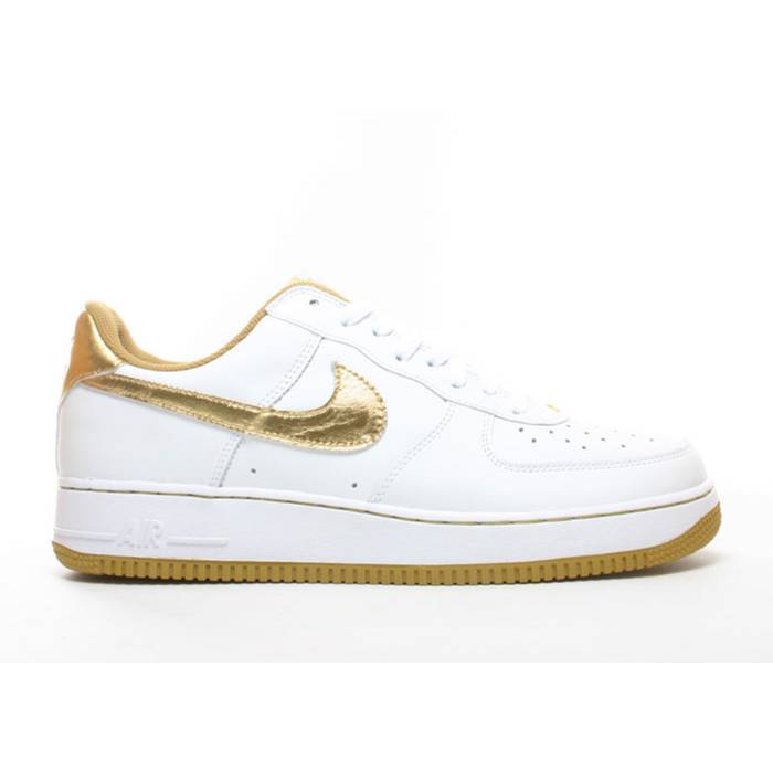ナイキ Nike 【 Wmns Air Force 1 Women White/Metallic Gold 】 レディース 白いこと 白いこと ゴールド