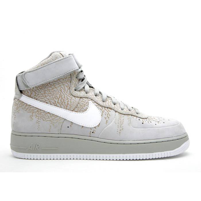ナイキ Nike 【 Air Force 1 High Men Neutral Grey/White-Ntrl Grey 】 ご機嫌 メンズ 薄墨色 薄墨色