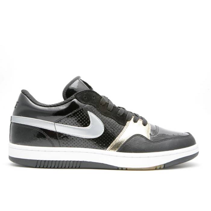 ナイキ Nike 【 Court Force Low 'Kameda Bros' Men Black/Met Silver-Met Gold 】 コート メンズ 黒色 ブラック ゴールド