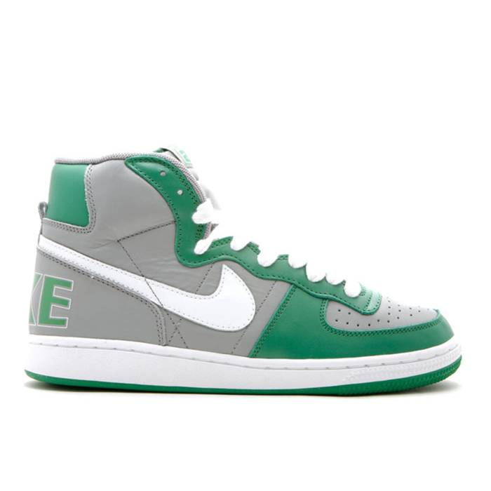ナイキ Nike 【 Terminator Hi Men Medium Grey/Wht-Classic Green 】 ターミネーター メンズ 灰色 グレー green 緑・グリーン