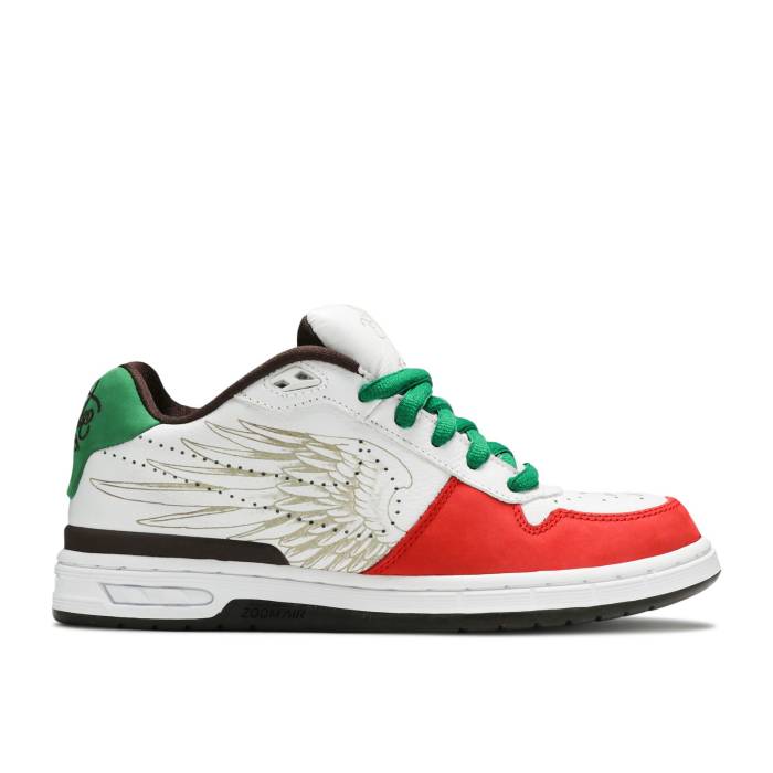 ナイキ Nike 【 Paul Rodriguez Zoom Air Elite \u0027Cinco De Mayo\u0027 Men White/White-Sport Red 】 極点 望遠レンズ エリート メンズ 白いこと 白いこと Red 赤・赤いこと