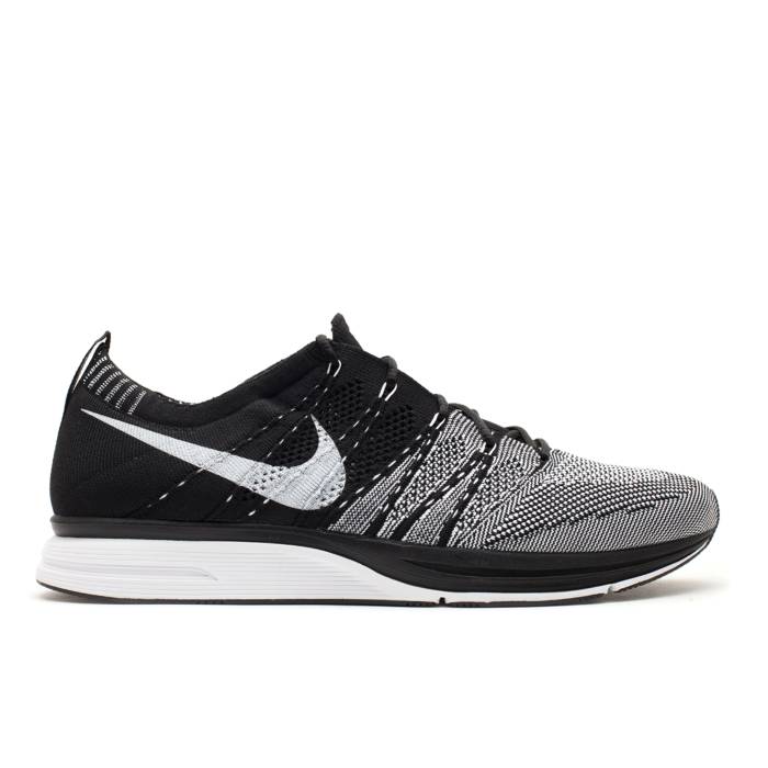 ナイキ Nike 【 Flyknit Trainer+ \u0027Black White\u0027 Men Black/White 】 飛球編み物 メンズ 黒いこと 黒いこと 白いこと 白いこと
