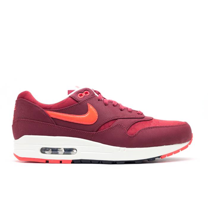 ナイキ Nike 【 Air Max 1 Premium \u0027Atomic Red\u0027 Men Team Red/Atomic Red/Black/Sail 】 マックス Premium 割り増し金 メンズ Team 野球クラブ Red 赤・赤いこと 黒いこと 黒いこと