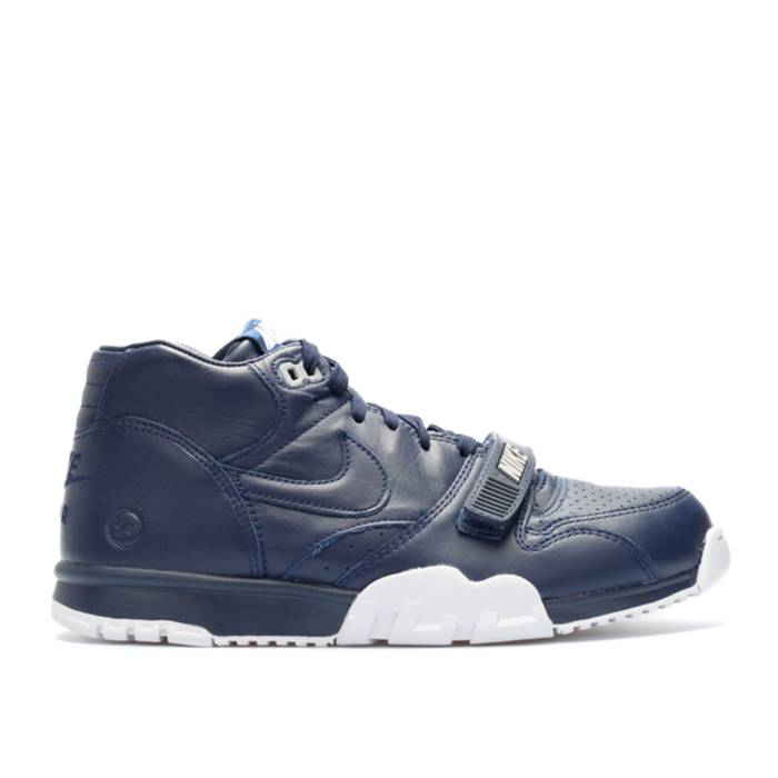 ナイキ Nike 【 Fragment Design X Air Trainer 1 Mid Sp Obsidian Men Obsidian/White/Obsidian 】 トレーナー ミッド メンズ 白色 ホワイト
