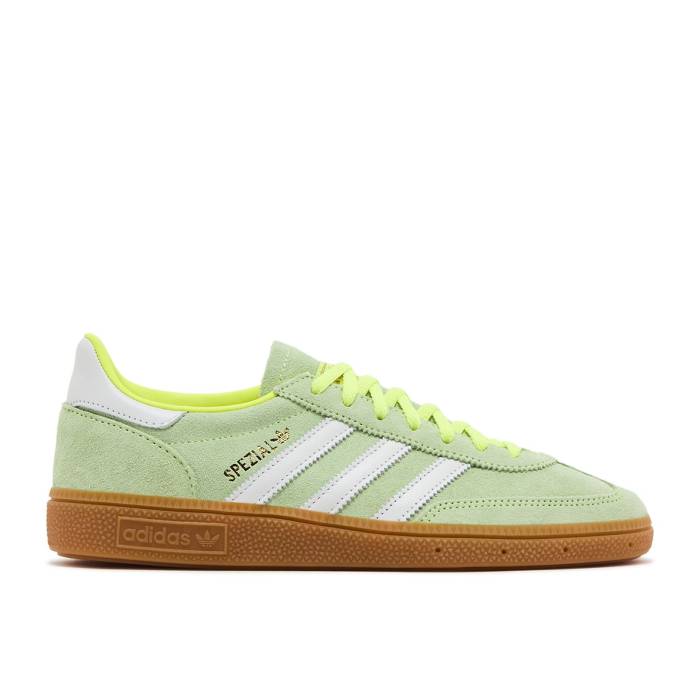 アディダス Adidas 【 Wmns Handball Spezial \u0027Solar Yellow\u0027 Women Solar Yellow/Cloud White/Gold Metallic 】 ハンドボール スペシアル レディース yellow 黄味がかった・黄色 白いこと 白いこと ゴールド