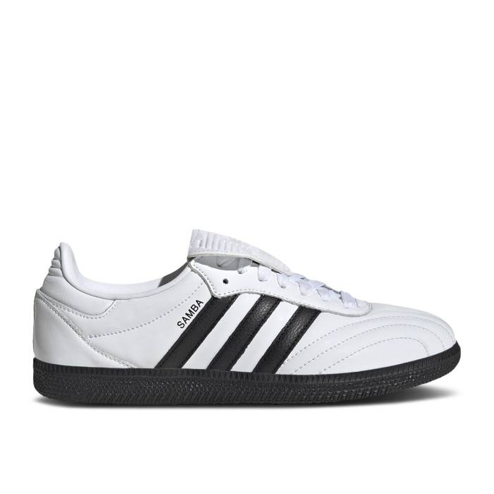 アディダス Adidas 【 Wmns Samba Lt \u0027Patent Leather Pack - White\u0027 Women Cloud White/Core Black/Cloud White 】 サンバ なめし革 レディース 白いこと 白いこと 中核グループ 黒いこと 黒いこと