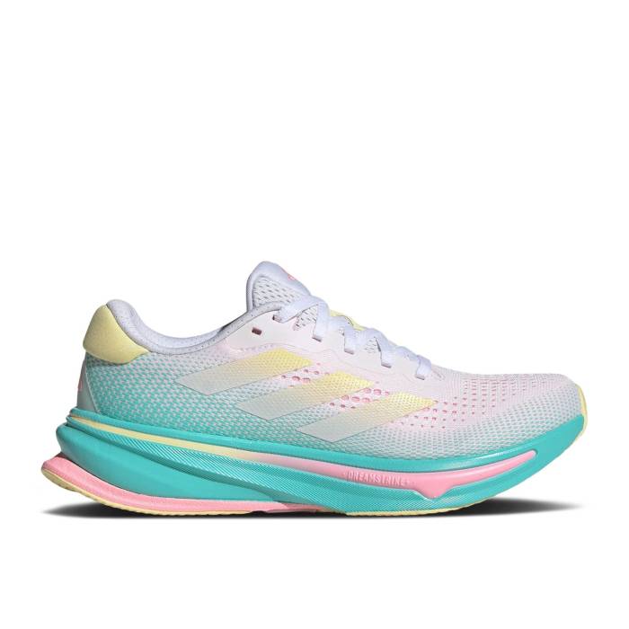 アディダス Adidas 【 Wmns Supernova Rise \u0027White Yellow Flash Aqua\u0027 Women Cloud White/Almost Yellow/Flash Aqua 】 スーパーノバ・ノヴァ ライズ yellow 黄味がかった・黄色 レディース 白いこと 白いこと yellow 黄味がかった・黄色