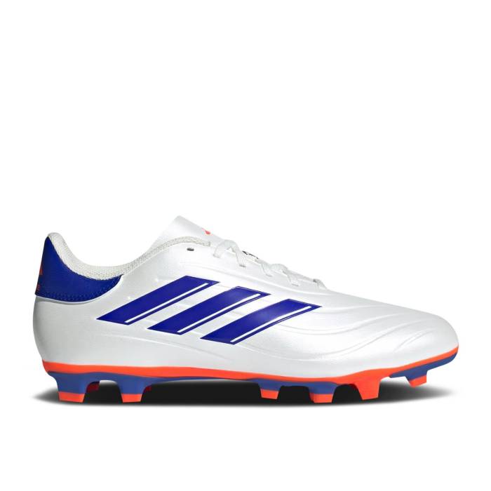 アディダス Adidas 【 Copa Pure 2 Club Fg \u0027Advancement Pack\u0027 Men Cloud White/Lucid Blue/Solar Red 】 純然たる 野球クラブ メンズ 白いこと 白いこと 青み 青色 Red 赤・赤いこと
