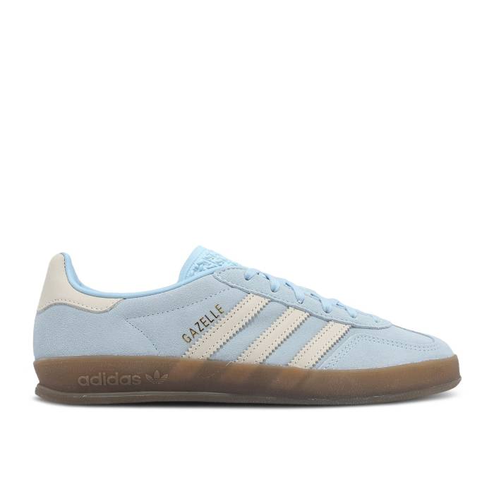 アディダス Adidas 【 Wmns Gazelle Indoor \u0027Clear Sky Gum\u0027 Women Clear Sky/Off White/Gum 】 ガゼル 天の原 レディース 天の原 白いこと 白いこと