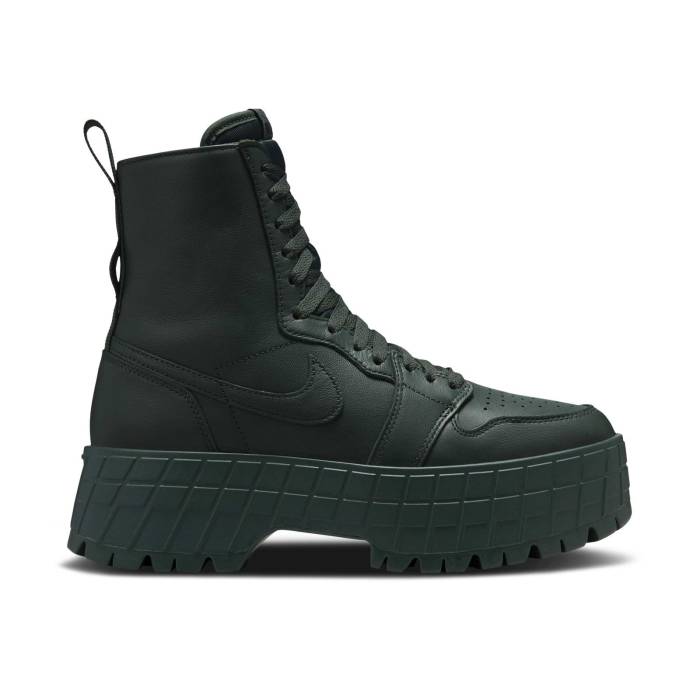 ナイキ エアジョーダン Air Jordan 【 Wmns Jordan 1 High Brooklyn \u0027Dark Spruce Green\u0027 Women Dark Spruce Green/Dark Spruce Green 】 御機嫌 ブルックリン レディース green 緑・緑であること