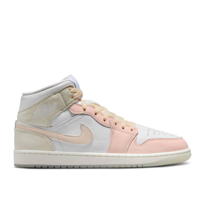 ナイキ エアジョーダン Air Jordan 【 Jordan 1 Mid \u0027Easter\u0027 Men White/Sea Glass/Glacier Blue/Guava Ice 】 ミッド メンズ 白いこと 白いこと 青味 青み