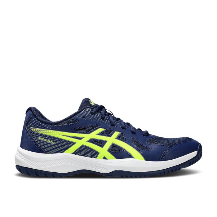 アシックス Asics 【 Upcourt 6 Blue Expanse Safety Yellow Men Blue Expanse/Safety Yellow 】 メンズ 青色 ブルー yellow 黄色・イエロー