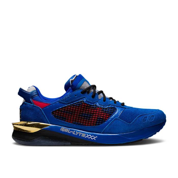 アシックス Asics 【 Sneakerwolf X Gel Lyte 30 \u0027Welcome Tokyo - Blue\u0027 Men Blue/Red 】 メンズ 青味 青み Red 赤・赤いこと