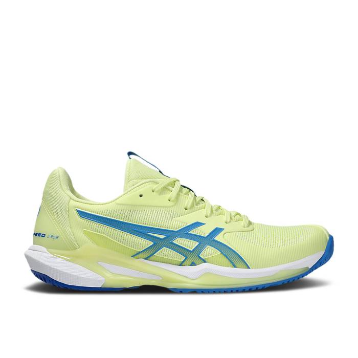 アシックス Asics 【 Wmns Solution Speed Ff 3 \u0027Huddle Yellow Blue Coast\u0027 Women Huddle Yellow/Blue Coast 】 Speed 素早さ yellow 黄味がかった・黄色 青味 青み レディース yellow 黄味がかった・黄色 青味 青み