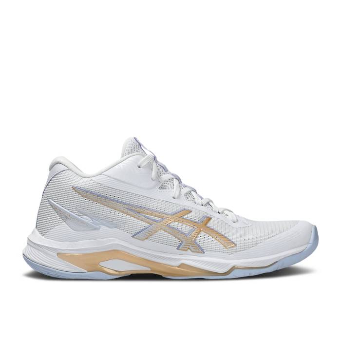 アシックス Asics 【 Wmns Netburner Ballistic Ff Mt 4 \u0027White Champagne\u0027 Women White/Champagne 】 レディース 白いこと 白いこと