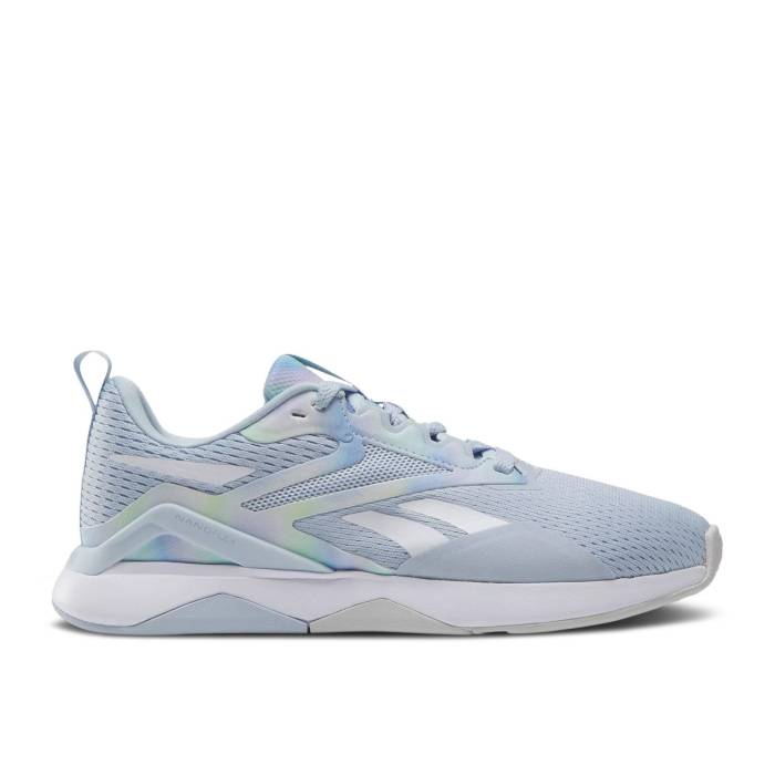 リーボック Reebok 【 Wmns Nanoflex Tr 2.0 \u0027Pale Blue\u0027 Women Pale Blue/Footwear White/Pure Grey 】 レディース 青み 青色 白いこと 白いこと 純然たる 薄墨色 薄墨色