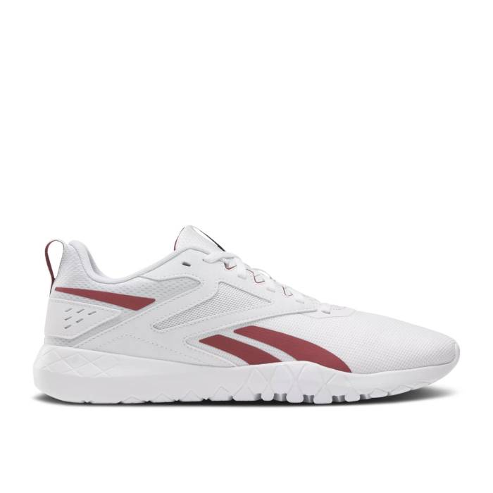 リーボック Reebok 【 Flexagon Energy 4 'White Classic Maroon' Men White/Core Black/Classic Maroon 】 エナジー クラシック メンズ 白色 ホワイト コア 黒色 ブラック クラシック マルーン