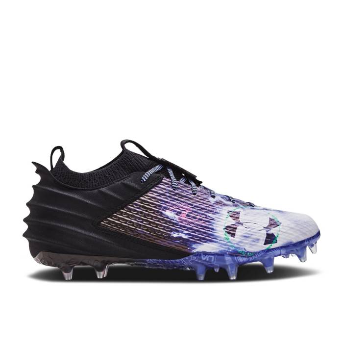 アンダーアーマー Under Armour 【 Blur Smoke 2.0 Mc 'World Tour' Men Black/Baja Blue 】 メンズ 黒色 ブラック 青色 ブルー