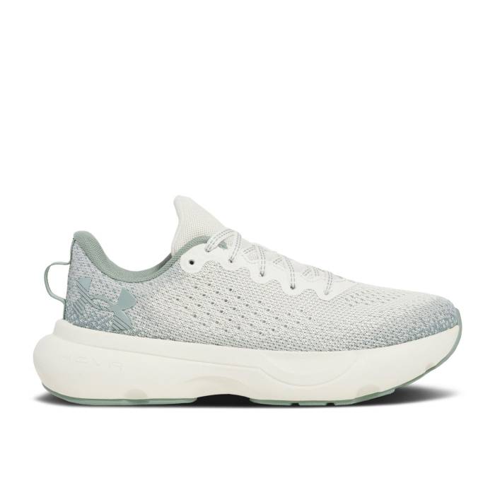 アンダーアーマー Under Armour 【 Wmns Hovr Infinite \u0027White Quartz\u0027 Women White Quartz/Silica Green/Metallic Silica 】 レディース 白いこと 白いこと green 緑・緑であること