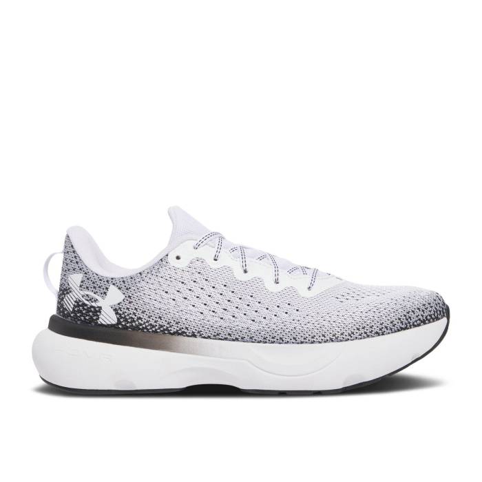 アンダーアーマー Under Armour 【 Hovr Infinite \u0027White Black\u0027 Men White/Black 】 メンズ 白いこと 白いこと 黒いこと 黒いこと
