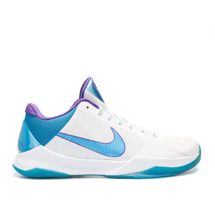 ナイキ Nike 【 Zoom Kobe 5 'Draft Day' Men White/Orn Blue-Vrsty Prpl-Blk 】 ズーム Kobe コービー メンズ 白色 ホワイト