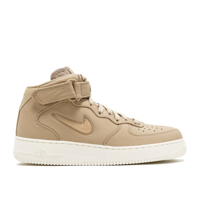 ナイキ Nike 【 Air Force 1 Mid Premium Jewel Men Mushroom/Mushroom-Sail 】 ミッド Premium プレミアム メンズ